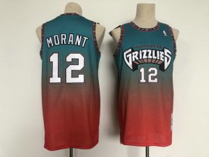 NBA 12 Morant Grizzlies gradient retro Maillot